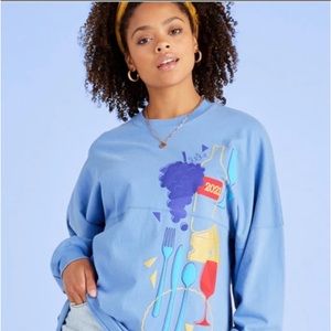 Disney Parks 2021 EPCOT International Food and Wine Festival Spirit Jersey Sz M